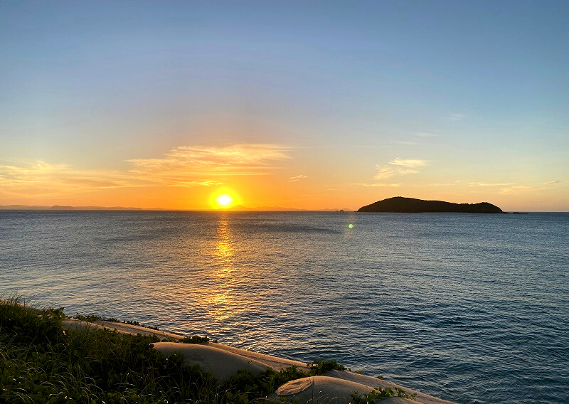 Great Keppel Island accommodation sunset