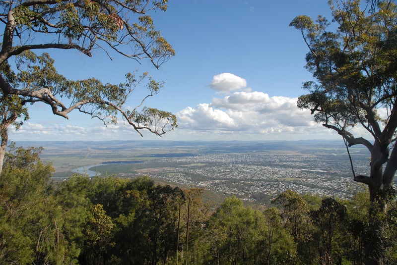 Great view of Rockhampton from Mount Archer