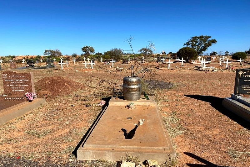 Quirky Coober Pedy Cemetery Boot Hill