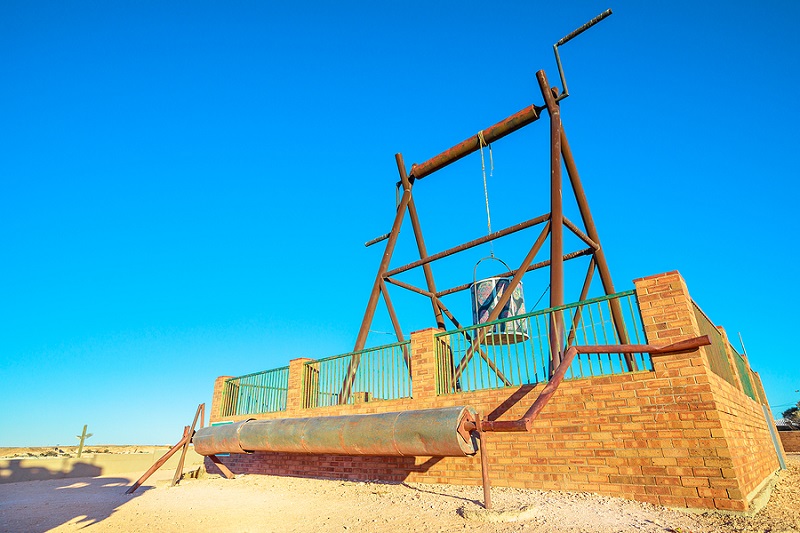 The Big Winch in Coober Pedy
