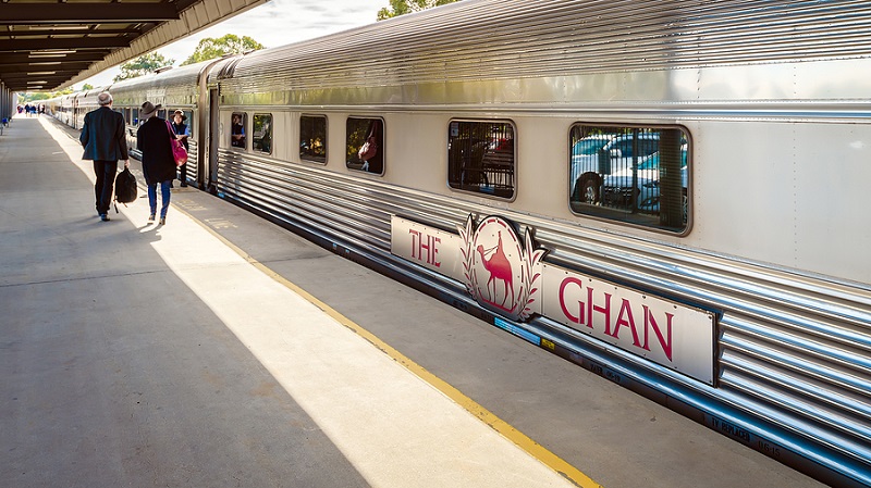 The Ghan train