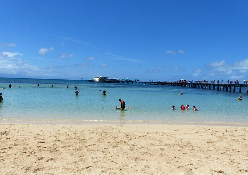 Green Island Cairns beach