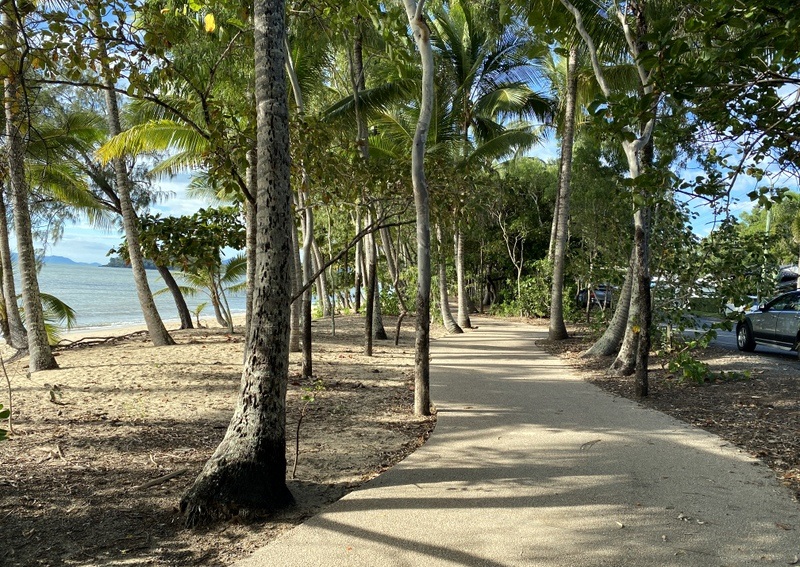 Path next to Clifton Beach