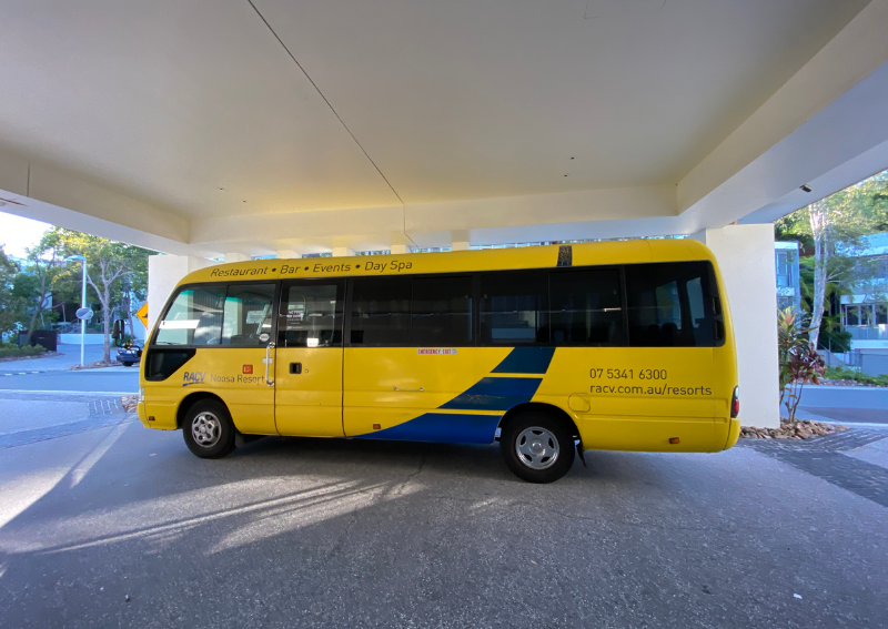 RACV Noosa Resort shuttle bus