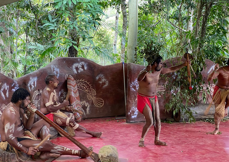 Rainforestation Nature Park Pamagirri Aboriginal Experience traditional dance
