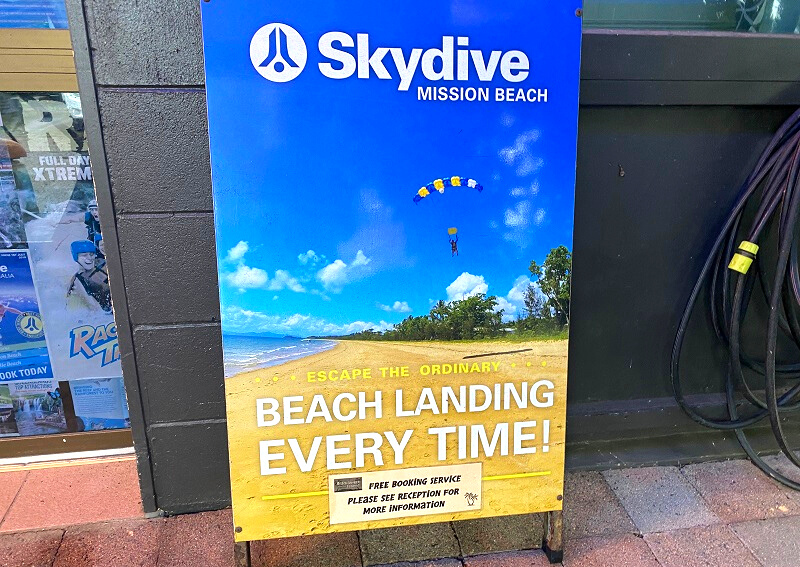 Skydive Mission Beach
