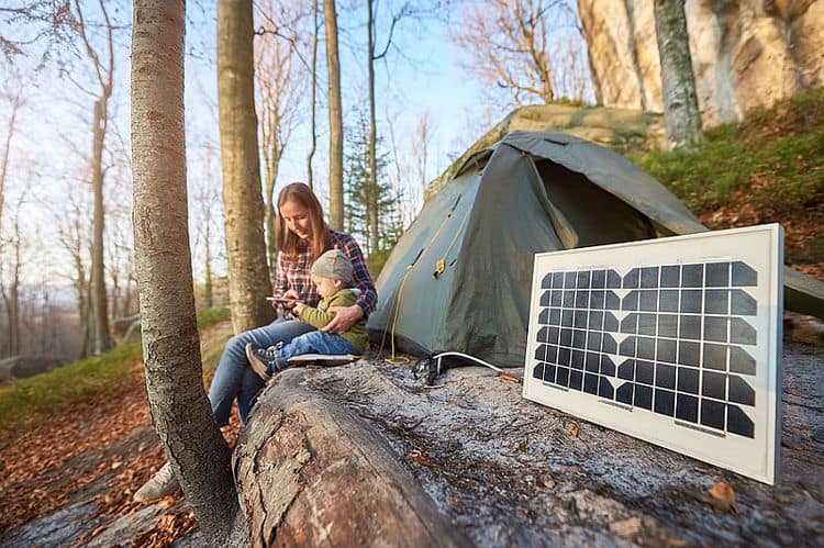 best camping solar panels